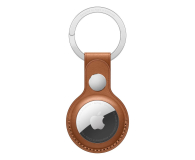 Apple Skórzany brelok do AirTag naturalny brąz - 648804 - zdjęcie 1